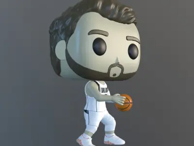 Funko Luka Doncic 3D print model