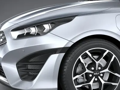 Kia Ceed SW PHEV 2021 3D model