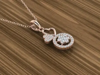 Jewelry Pendant 3D print model shop
