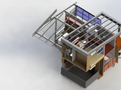 TINY HOUSE 3D model