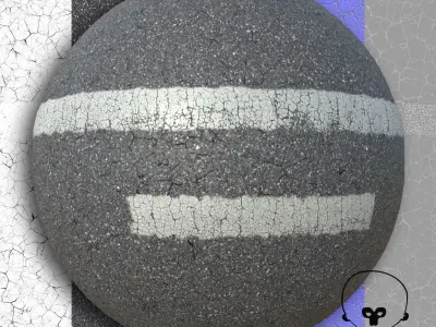 Asphalt 01 - PBR Texture