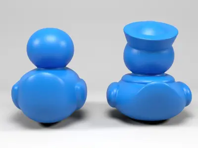 Ducklings 3D print model