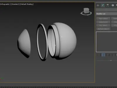 car headlight  3D model