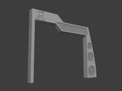 Fair Gate exhibition Event a442e 3D model