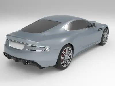 Aston Martin DBS V12 3D model