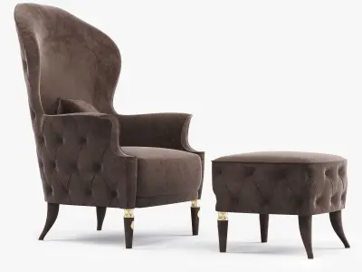 Visionnaire Alice Armchair  3D model