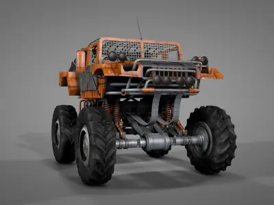 Monster Truck 11 3D model