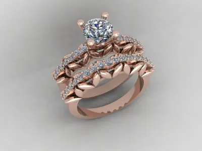 Herb ring 3D print model