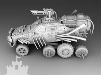 Deadcar 3D print model