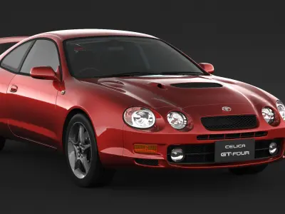 Toyota Celica GT-FOUR 3D model