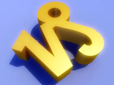 Zodiac Magic Symbols 3D model