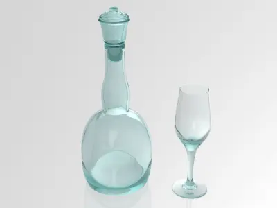 Decanter 02 3D model