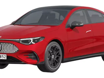 Mercedes-Benz CLA EQ AMG Line 2026 3D model