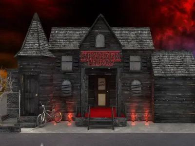 Strangers Things 3D model