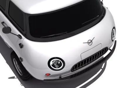 UAZ-452 Concept Car 3D model