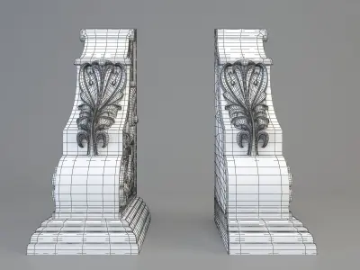 Cantilever CNC 3D print model