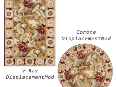 Rugs No 305 Low-poly 3D model