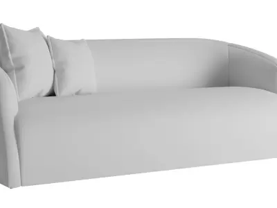Timothy Club Sofa 3D model
