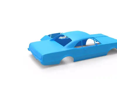 1967 oldsmobile 442 Rc body shell 3D print model