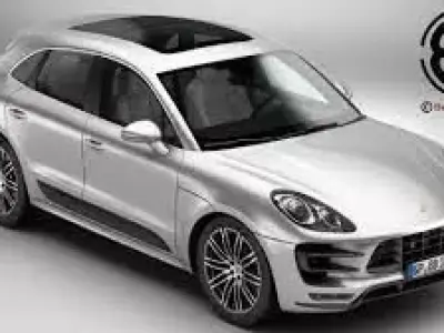 Porsche Macan Turbo 2015 3D model 3D model