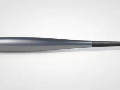 Aluminum Baseball Bat 3D model