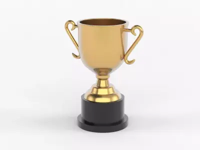 Trophy Cup Collection 3D model