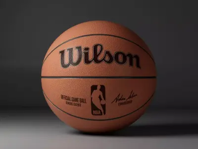 NBA Wilson Official Game basketball 2026 3D model 3D model