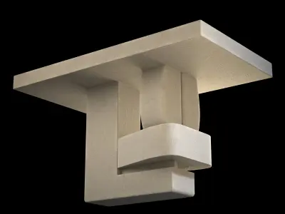 Luna Coffee Table 3D model