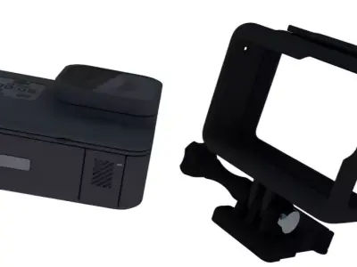 3D GoPro 3D model
