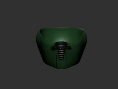 Gas mask helmet 3D model 3D model