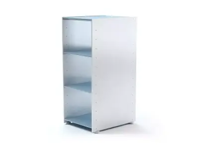 Luxury Office Shelf 3D model