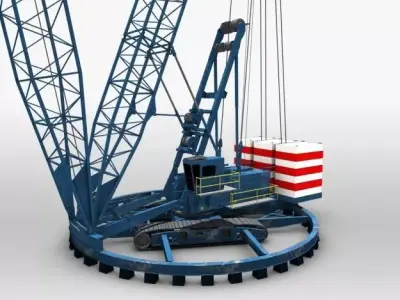 Ringer Crane 3D model
