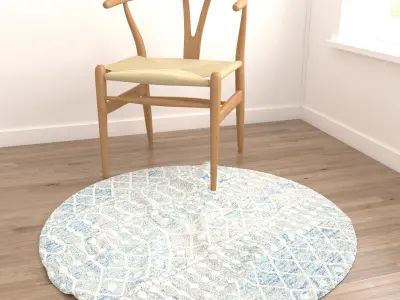 Rugs No 302 Low-poly 3D model