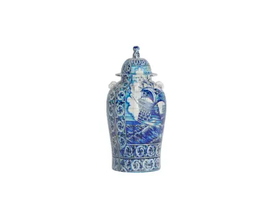 18th Century Chinese Jar  3D model