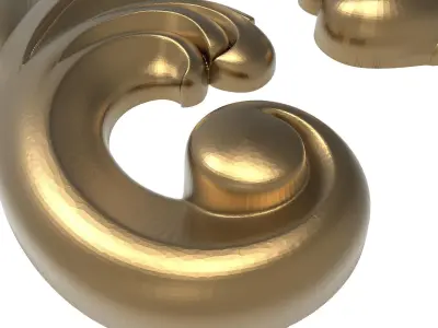  decorative pattern ready for 3D printing 3D model 160