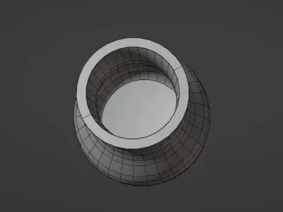 OLD RUSTY VASE IN BLENDER Free low-poly 3D model