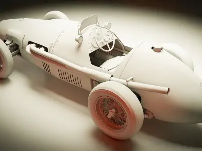 Ferrari 500 F2 1952 3D model