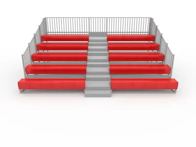 Bleachers 53 3D model