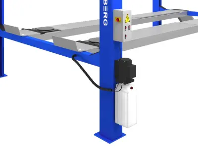 Car service lifting equipment 3D Model Pack