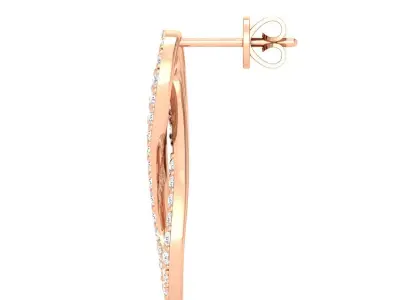 Women Earrings - 140457 3D print model