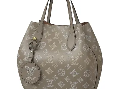 Louis Vuitton Blossom PM Bag flight mode Low-poly 3D model