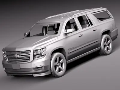 Chevrolet Suburban 2015 3D model