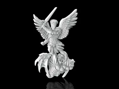 Saint Michael 3D print model