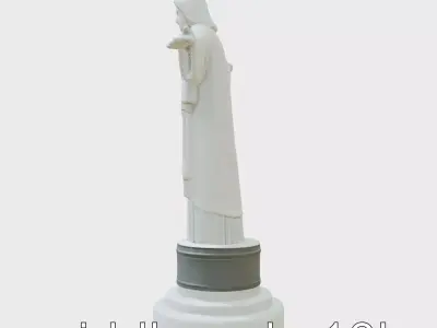 Christ the Redeemer Statue 3D Model Low-poly 3D model