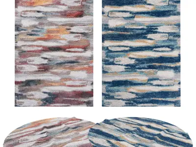 Rugs No 389 Low-poly 3D model