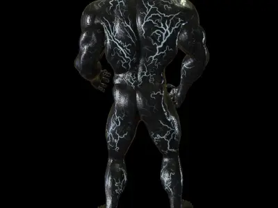 venom 2 from marvel comics 3D model