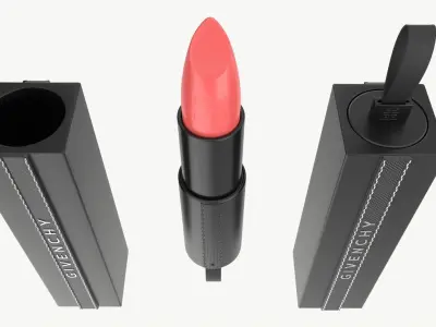 Givenchy Rouge Interdit Satin Lipstick 3D model
