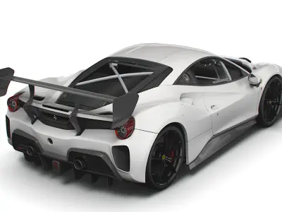 Ferrari GTB 488 EVO 2021 3D model