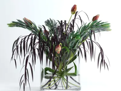 Tulips and Co 3D model