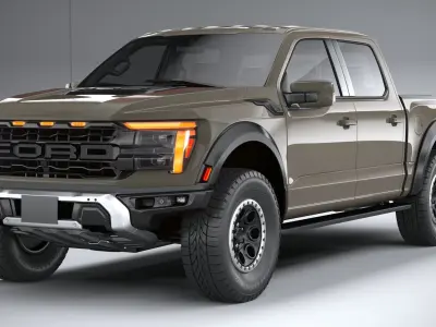 F-150 Raptor 2024 3D model
